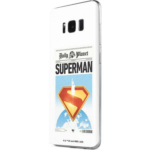 Superman 2025 Daily Planet Superman Cover Galaxy S8 Plus Skin